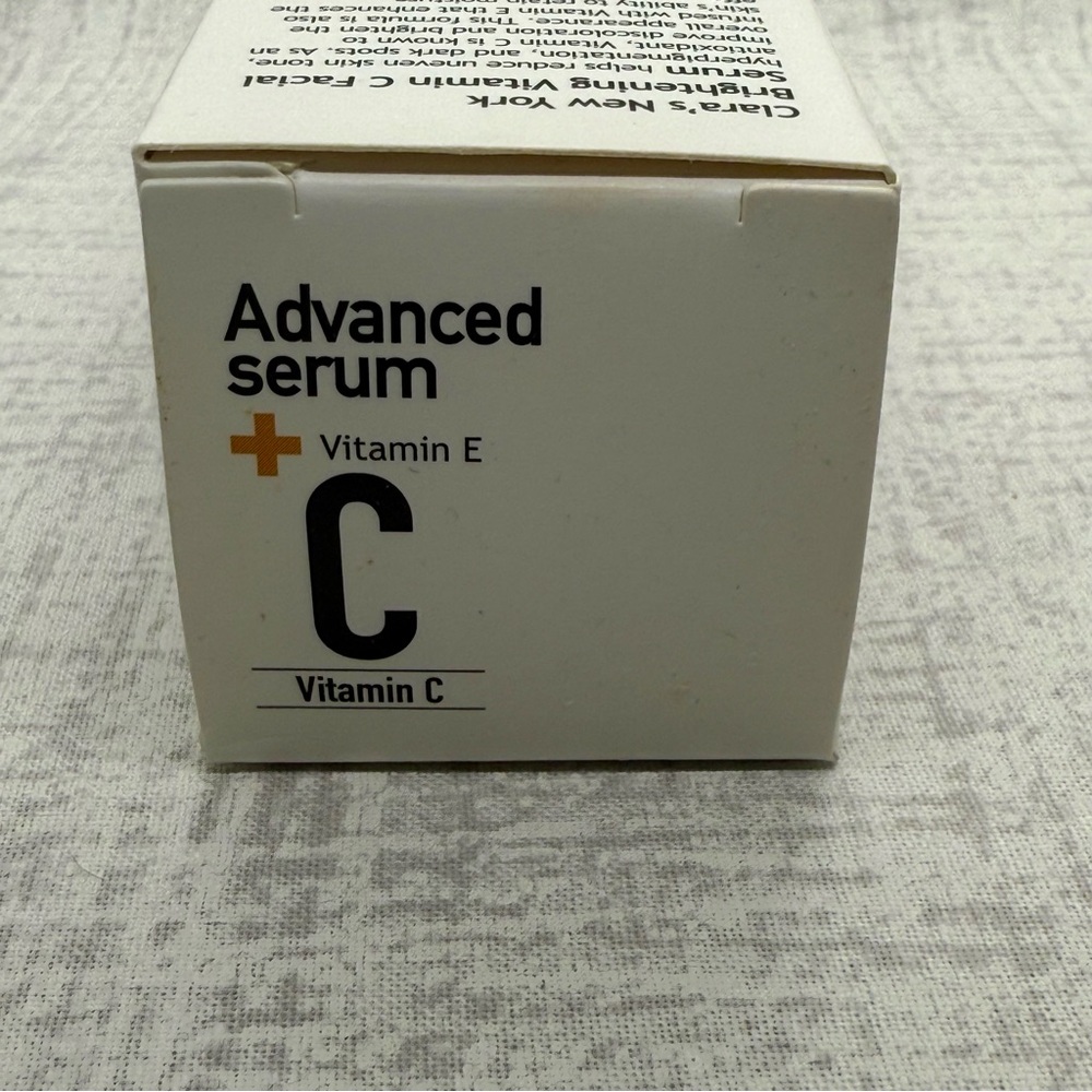 NIB Clara’s New York Vitamin C Advanced Brightening Facial Serum - Picture 5 of 6